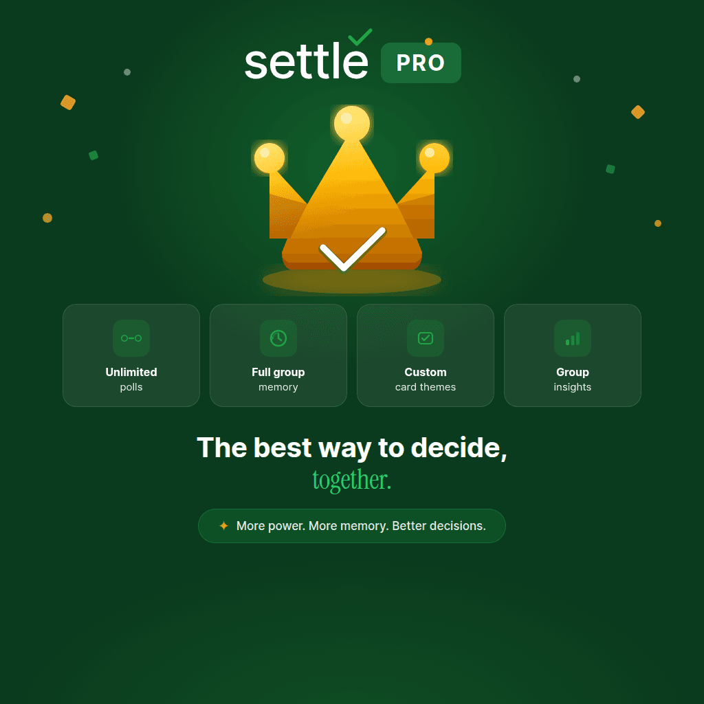Settle Pro